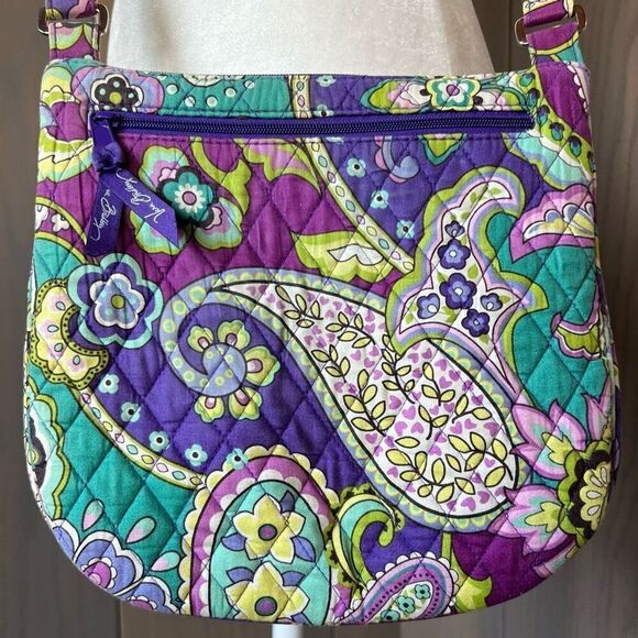VERA BRADLEY Saddle Hipster Crossbody HEATHER - Picture 3 of 10